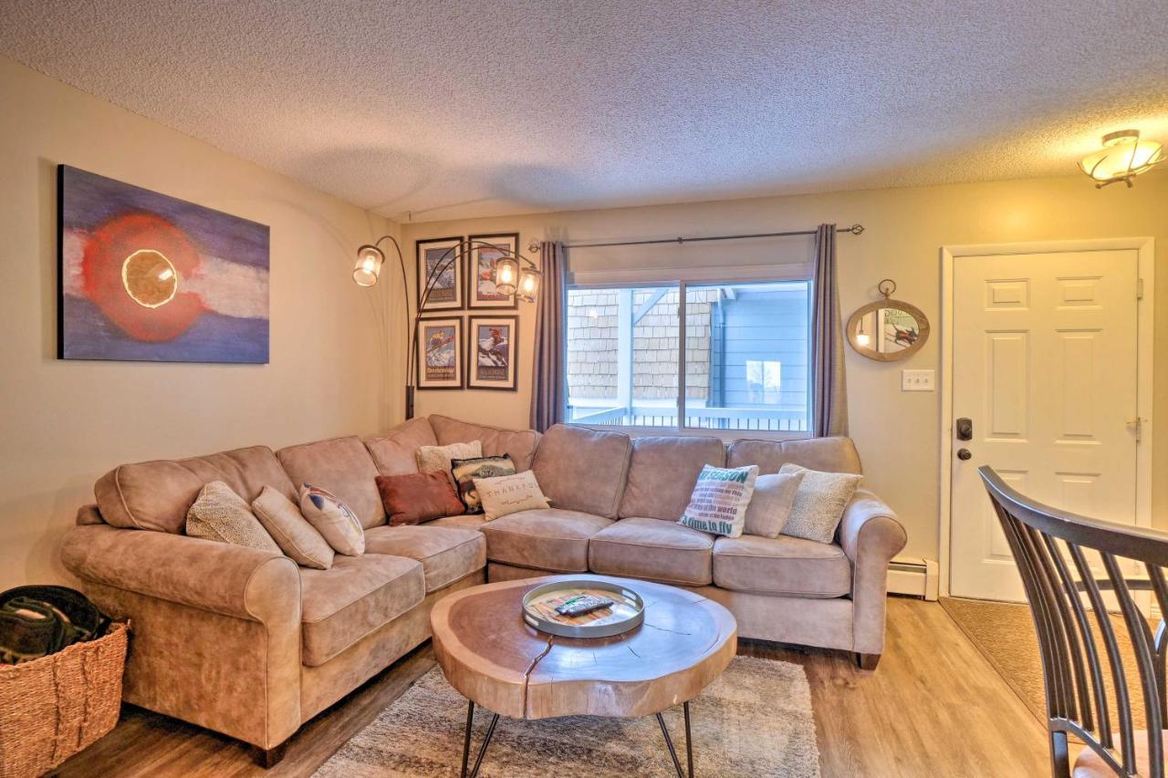 Main St Breck Condo With Mtn Views - Walk To Lifts! Breckenridge Exterior photo